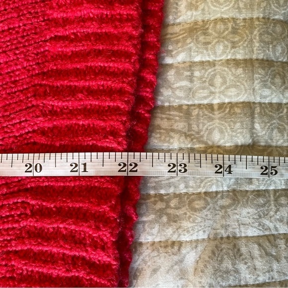 BP Pink Knit Mock Neck Long Balloon Sleeve Sweater Extra Small - Picture 10 of 10